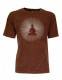 T-SHIRT UOMO COTONE - STONEWASHED CON STAMPA T-SHIRT IN COTONE CON SCOLLO ROTONDOTINTA UN - com Etnika Slog d.o.o.