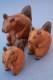 FIGURE ANIMALI MUSICALI IN LEGNO, SOFIANDO IN UNA