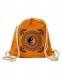 ZAINO SACCO IN COTONE STONE WASHED CON&nbsp;STAMPA YIN