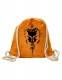 ZAINO SACCO IN COTONE STONE WASHED CON&nbsp;STAMPA BUDD