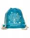 ZAINO SACCO IN COTONE STONE WASHED CON&nbsp;STAMPA ALBE