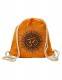 ZAINO SACCO IN COTONE STONE WASHED CON&nbsp;STAMPAbr /