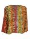 CAMICIA COTONE LEGGERO TIE DYE CON STAMPE CERCHI C