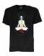 T-SHIRT UOMO COTONE - TINTA UNITA CON STAMPA T-SHIRT COTONE TINTA UNITA CON&nbsp;STAMPA 7 CHAKRA&nbsp;br - com Etnika Slog d.o.o.
