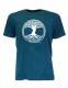 T-SHIRT UOMO COTONE - TINTA UNITA CON STAMPA T-SHIRT COTONE TINTA UNITA CON STAMPA ALBERO CELTI - com Etnika Slog d.o.o.