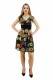 VESTITO MAGLINA IN COTONE, VISCOSA ED ELASTAN, SCO
