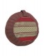 ZAFU&nbsp;CUSCINO THAI ROTONDO , ESTERNO IN COTONE E IM
