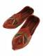 CIABATTA CHIUSA IN PELLE, BALLERINA, RICAMI ASSORT