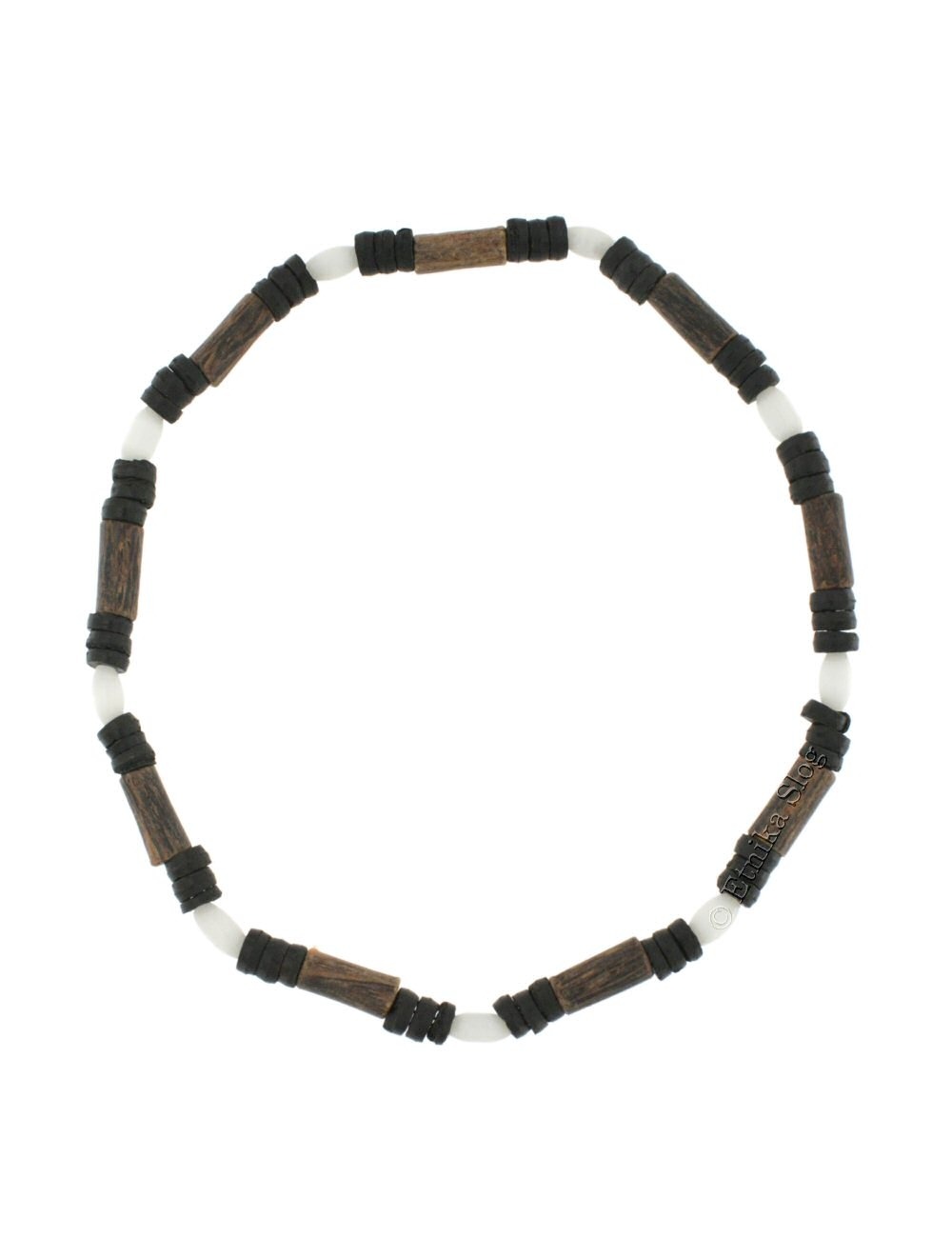 BIGIOTTERIA COLLANA INDONESIANA IN LEGNO E VETRO/ BIGIOTTERIA COLLANA INDONESIANA IN LEGNO E VETRO/