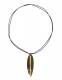 BIGIOTTERIA COLLANA INDONESIANA CORDONCINO CON PEN