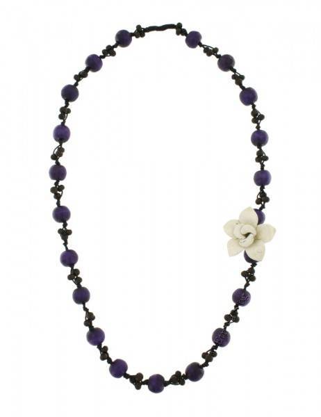 BIGIOTTERIA COLLANA INDONESIANA CORDONCINO CON&nbsp;SFE