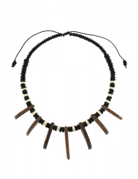 BIGIOTTERIA COLLANA INDONESIANA CON CORDONCINO SCO