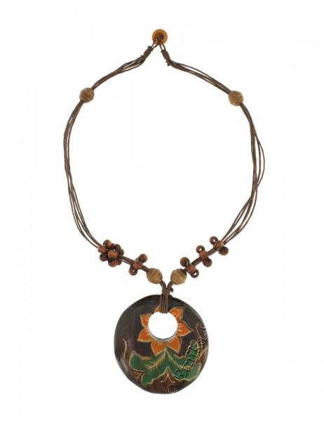 BIGIOTTERIA COLLANA INDONESIANA&nbsp;CHIUSURA CON BOTTO