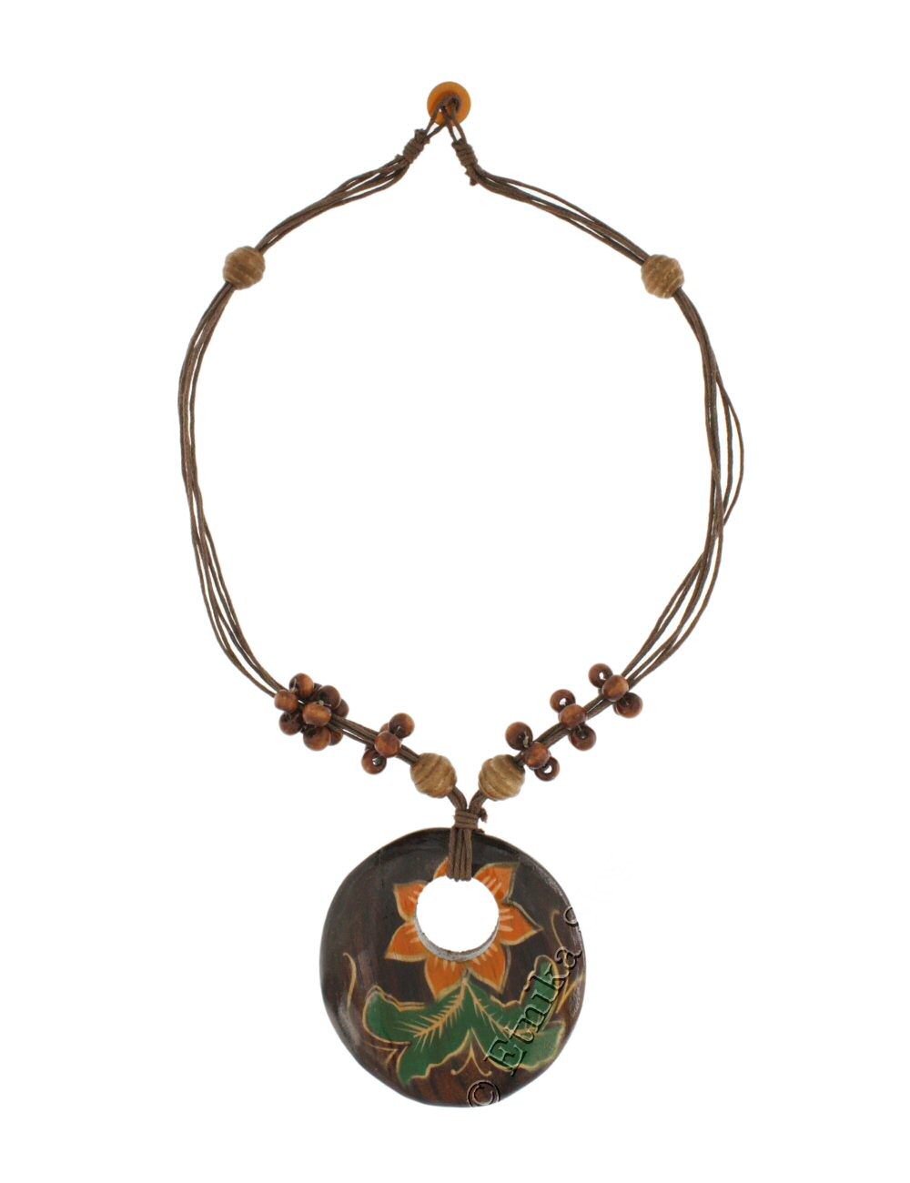 BIGIOTTERIA COLLANA INDONESIANA CHIUSURA CON BOTTO BIGIOTTERIA COLLANA INDONESIANA CHIUSURA CON BOTTO
