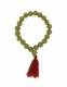 BRACCIALE MALA , PERLE IN VETRO DIAMETRO MM 10 CON