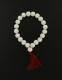 BRACCIALE MALA , PERLE IN VETRO DIAMETRO MM 10 CON