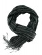 SCIARPA IN COTONE ELASTICIZZATO CON RIGHE COLORATE