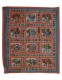 EMBROIDERED AND DECORATED INDIAN BEDSPREAD TI-PKEL01-02 - Oriente Import S.r.l.