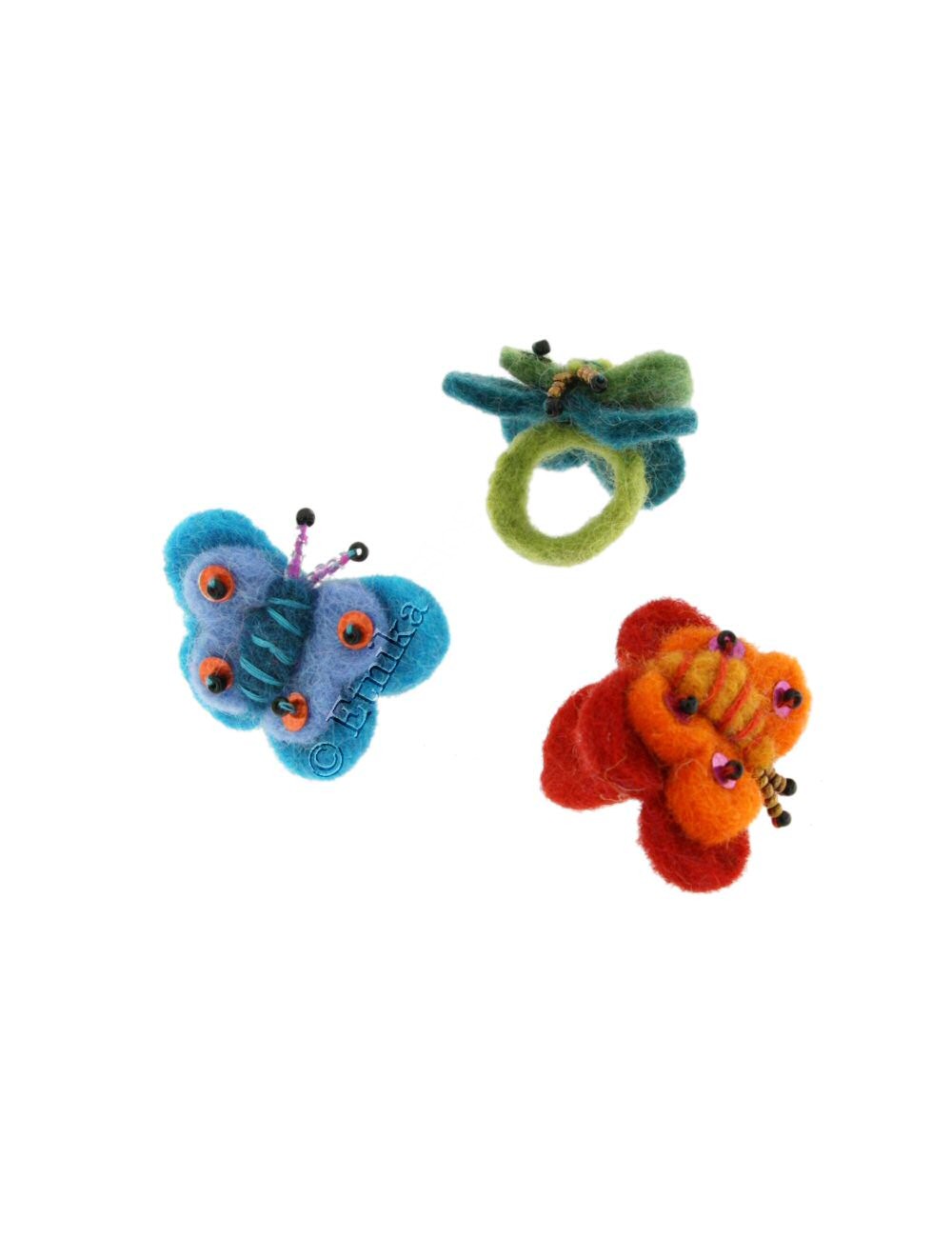 ANELLI IN LANA COTTA ANELLO IN LANA COTTA./CON FARFALLA E PAILE - com Etnika Slog d.o.o. ANELLI IN LANA COTTA ANELLO IN LANA COTTA./CON FARFALLA E PAILE - com Etnika Slog d.o.o.