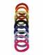BRACCIALETTI IN LANA COTTA, BANGAL, COLORI T