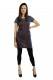 VESTITO IN MAGLINA CON ELASTAN, SMANICATODIS