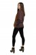 CAPPOTTO CORTO IN COTONE CON INTERNO IN PILE, DUE