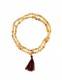 COLLANA IN PIETRA DURA 107 PERLE -&nbsp;QUARZO ROSSO -