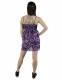 MINI VESTITO IN COTONE CON&nbsp;FASCIA ELASTICA SOPRA E
