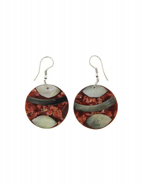 BIGIOTTERIA INDONESIANA&nbsp;ORECCHINI IN CONCHIGLIA E