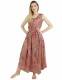 VESTITO LUNGO CON SPALLINE STRETTE.IN MISTOS