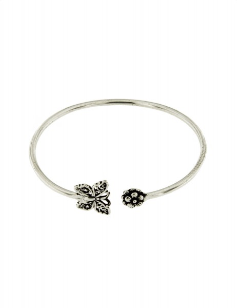 WHITE METAL BRACELETS WITH CRYSTALS MB-BRT35-02 - Oriente Import S.r.l.