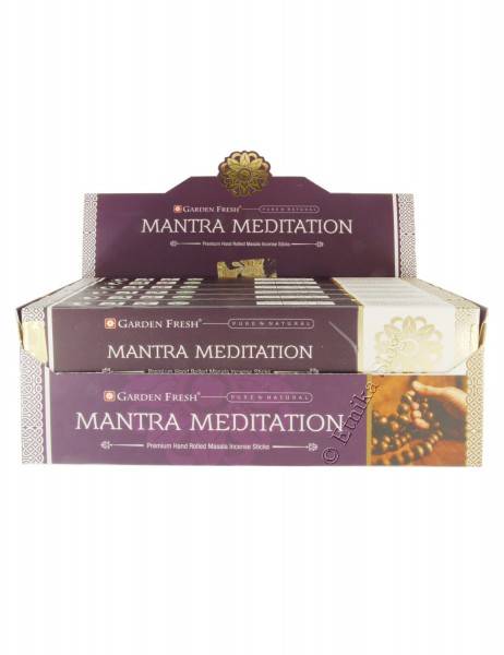 INCENSO GARDEN FRESH - MANTRA MEDITATION