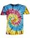 T-SHIRT&nbsp;UOMO IN COTONE TIE DYE.DISPONIBILE N