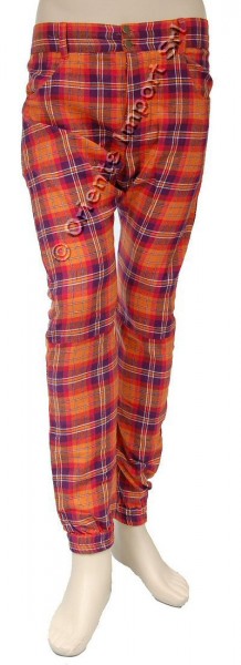 PANTALONE SCOZZESE COTONE CALDO UNISEX 4 TASCHE, 6