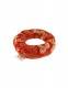 CUSCINO AD ANELLO IN BROCCATO PER CAMPANE TIBETANE