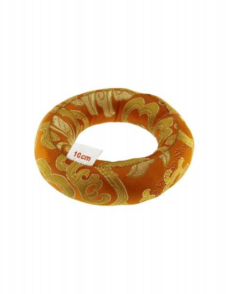 CUSCINO AD ANELLO IN BROCCATO PER CAMPANE TIBETANE