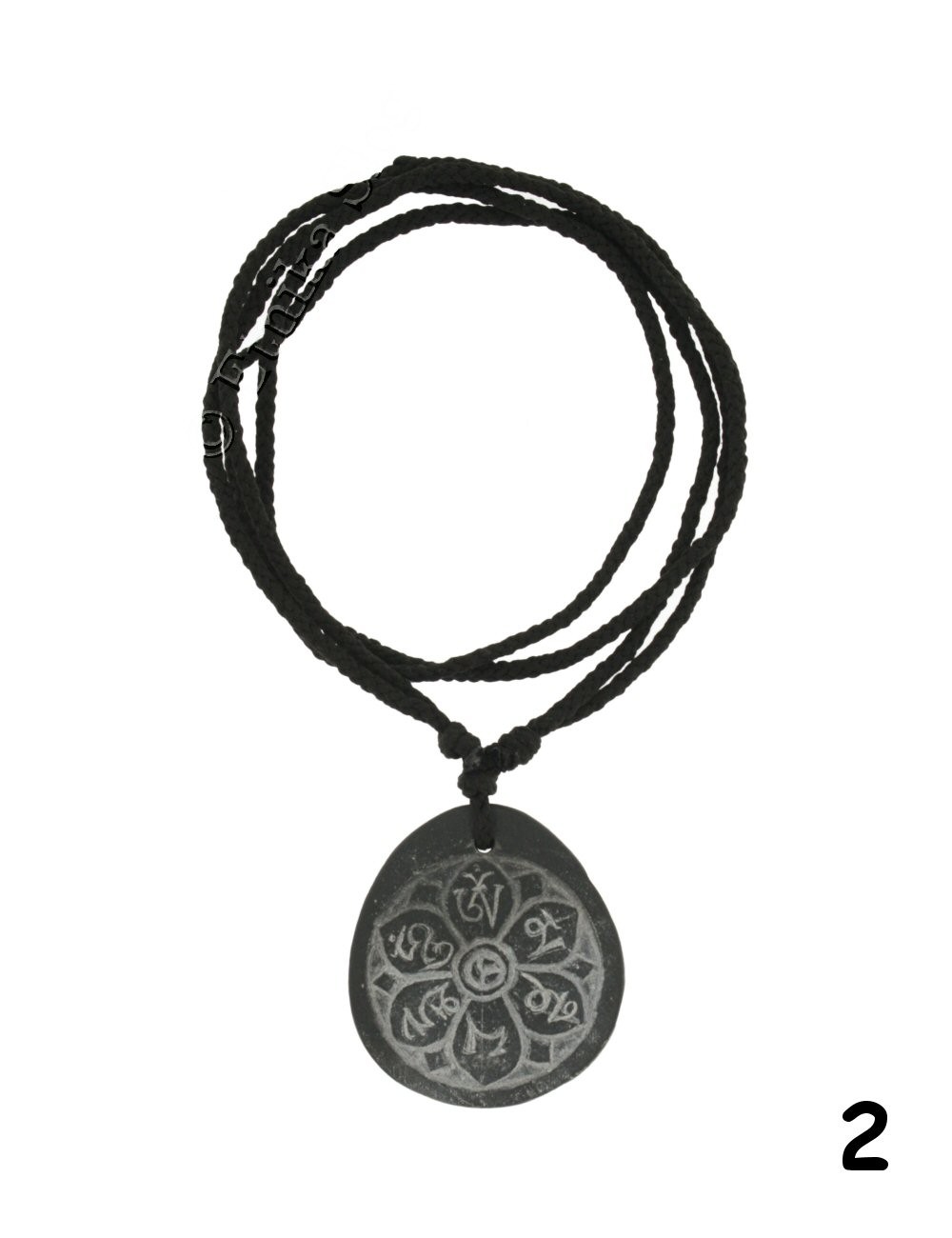 COLLANA CORDONCINO NERO CON PENDENTE IN PIETRA DUR COLLANA CORDONCINO NERO CON PENDENTE IN PIETRA DUR
