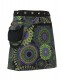 MINI GONNA, IN COTONE STAMPATO, CON MARSUPIO, REGO