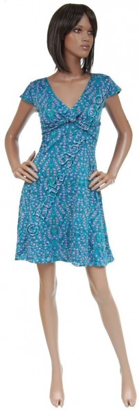 SUMMER JERSEY DRESSES WITH SHORT SLEEVES AB-MRS208M - com Etnika Slog d.o.o.