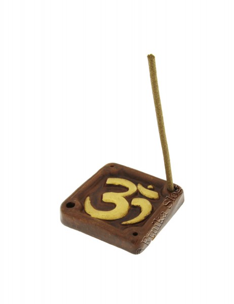 INCENSE HOLDER FROM EARTHENWARE, CERAMIC AND OTHER PI-TIB40 - Oriente Import S.r.l.