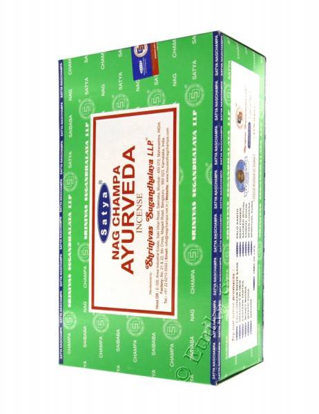 INCENSI BASTONCINO INDIANI - SATYA INCENSO SATYA, FRAGRANZA AYURVEDA.CONFEZIO - Etnika Slog d.o.o.