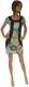 VESTITO IN MAGLINA COTONE CON ELASTAN, MANICA CORT