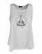 CANOTTA NEPAL DONNA COTONE LEGGERO&nbsp;TINTA UNITA CON