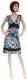 VESTITO IN COTONE E VISCOSA, SPALLINE LARGHE, FASC