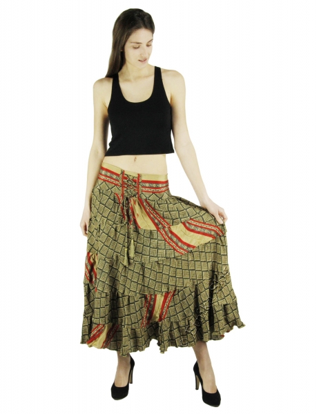 SILK AND VISCOSE SKIRTS AB-HK-5420 - Oriente Import S.r.l.