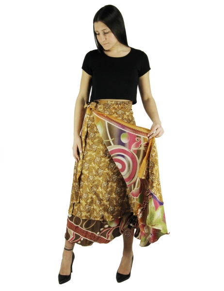 SILK AND VISCOSE SKIRTS AB-HK-209 - Oriente Import S.r.l.