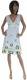 ABITO COTONE CON VISCOSA, SPALLINE LARGHE, FASCIA