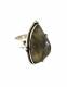 ANELLO IN ARGENTO LAVORATO&nbsp;CON PIETRA DURA LABRADO