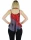 TOP IN VISCOSA STAMPATO, SPALLINE STRETTE.FR