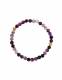 BRACCIALETTO IN PIETRA DURA -&nbsp;AGATA VIOLA - ELASTI